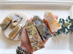 Rutilated Agate Points