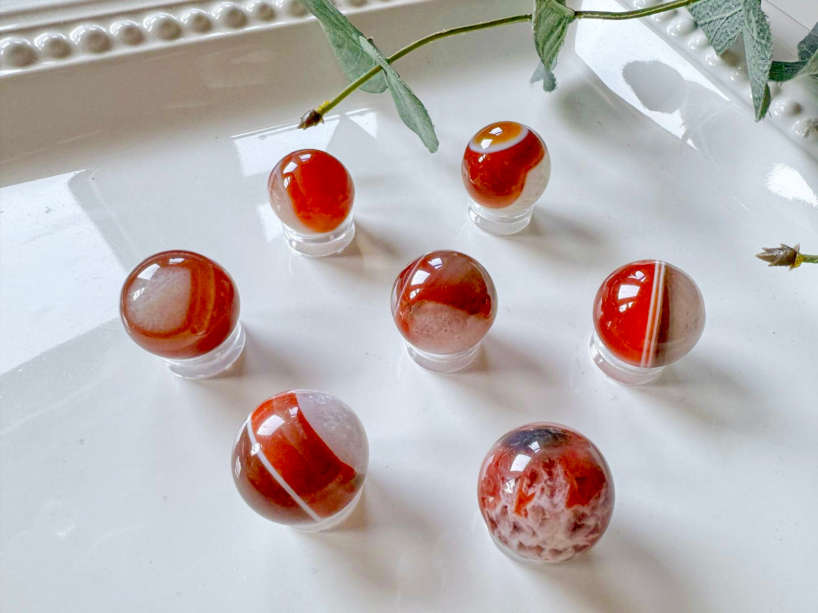 Sardonyx Mini Sphere || Marble
