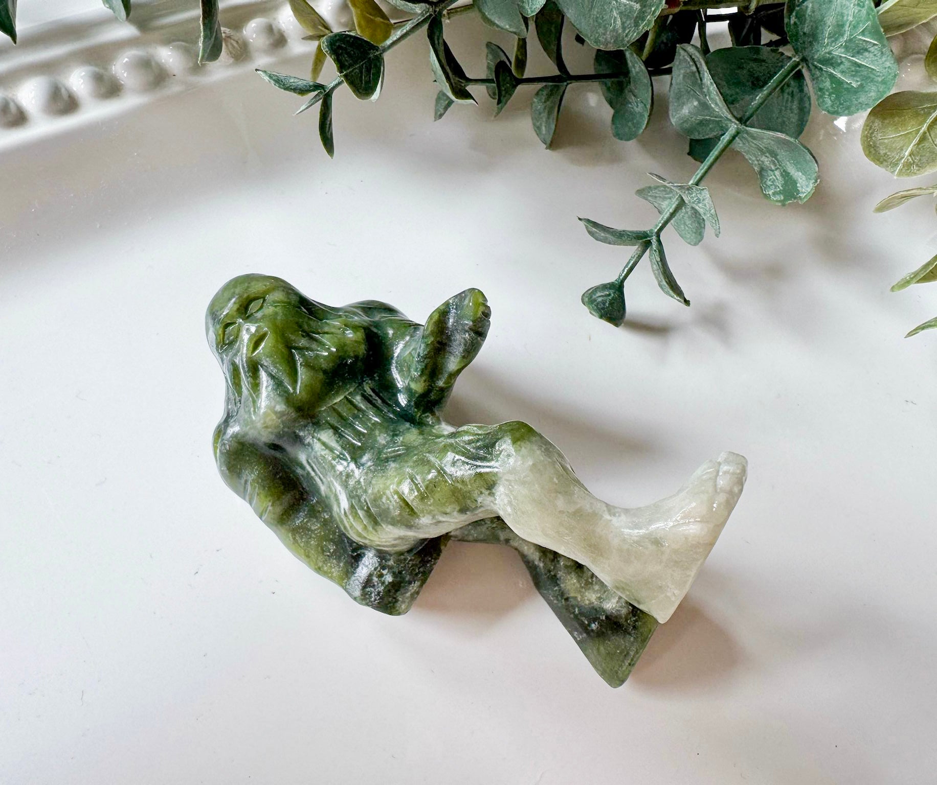 Sasquatch Crystal Carving || 3.25"

