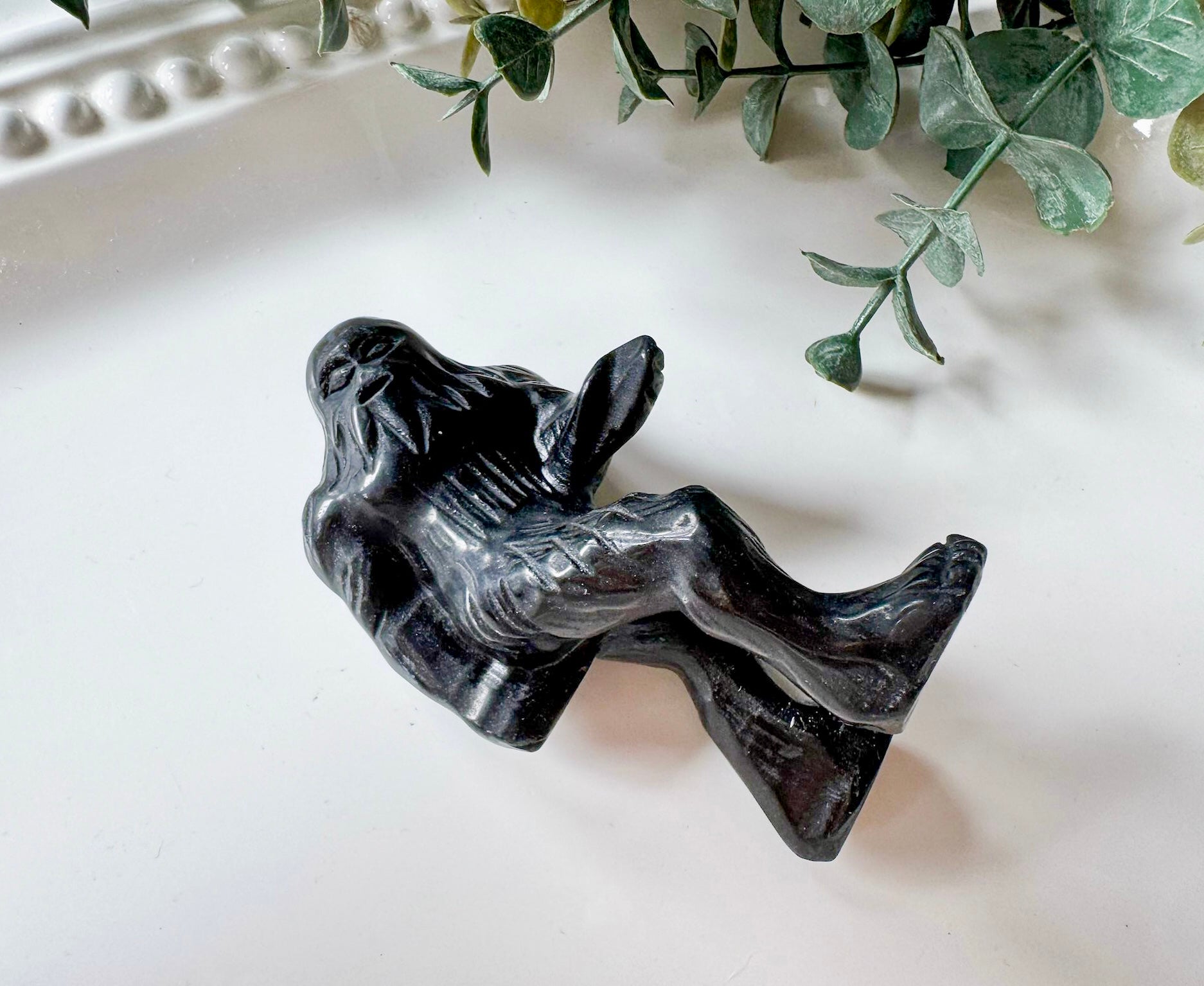 Sasquatch Crystal Carving || 3.25"

