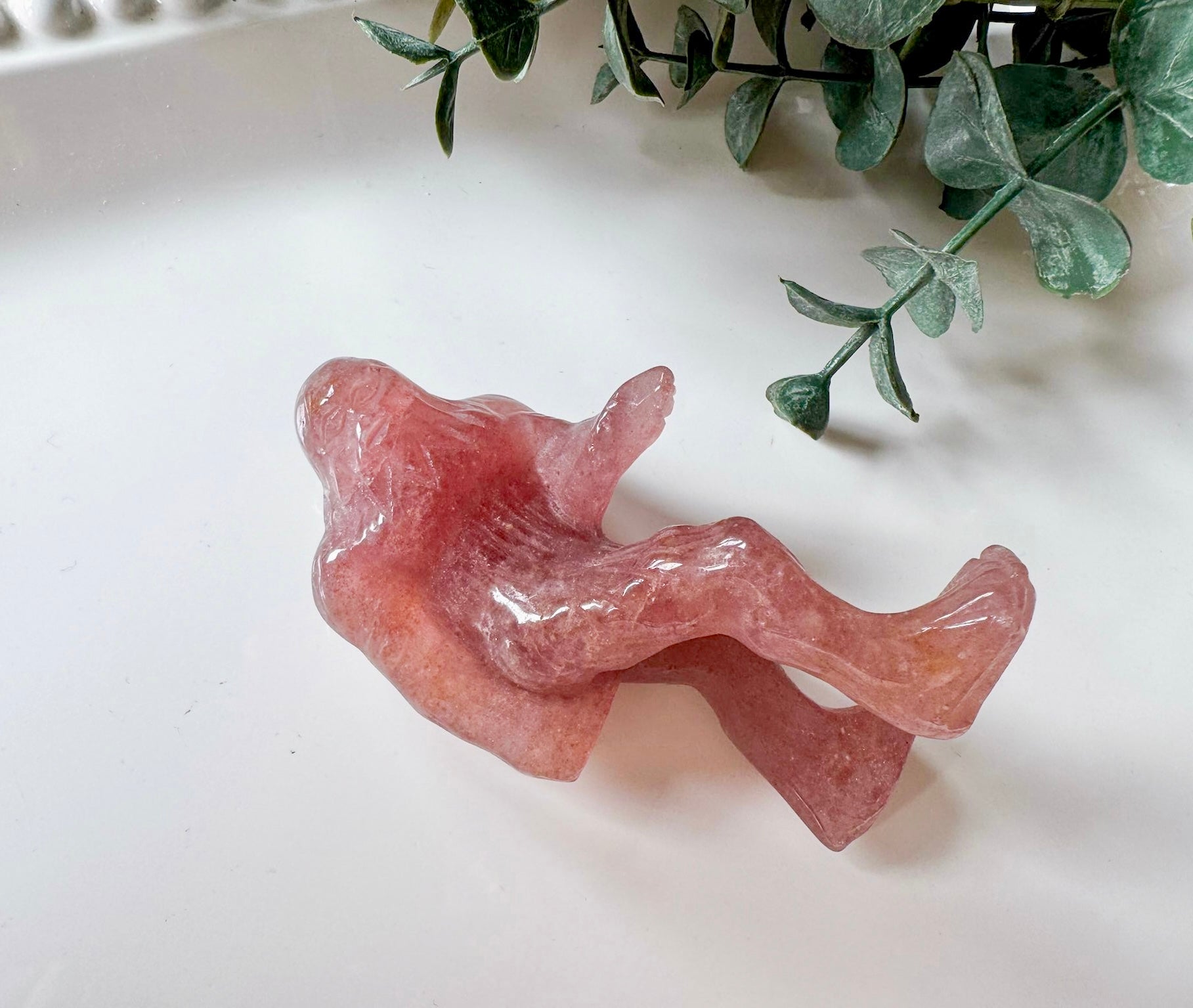 Sasquatch Crystal Carving || 3.25"
