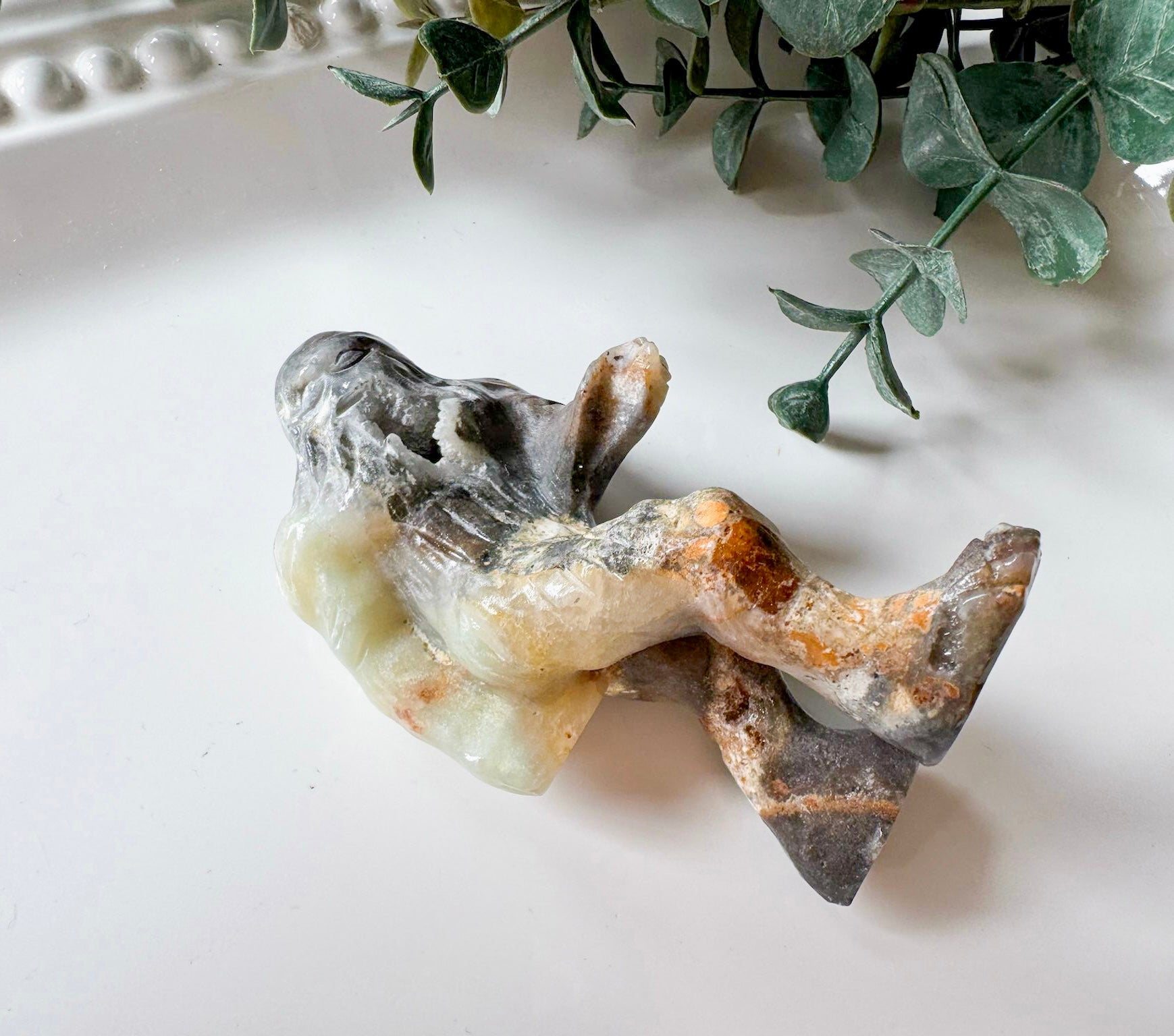 Sasquatch Crystal Carving || 3.25"
