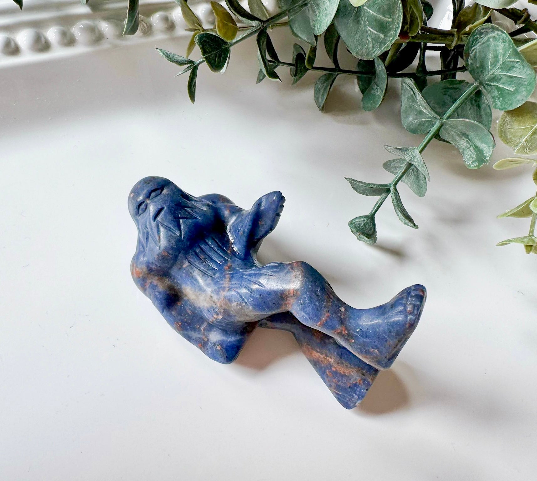 Sasquatch Crystal Carving || 3.25"