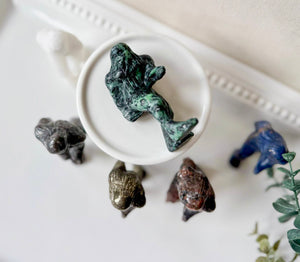 Sasquatch Crystal Carving || 3.25"
