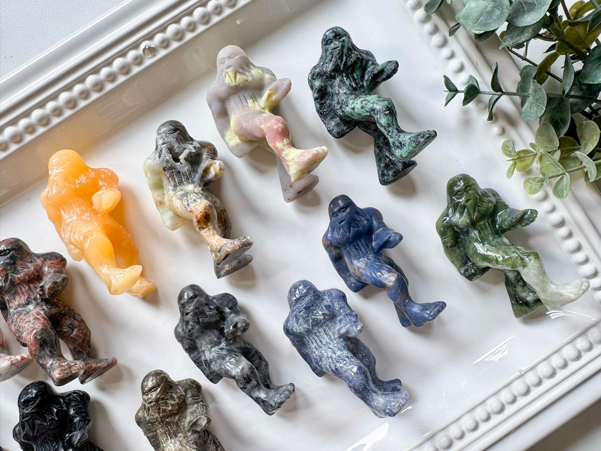 Sasquatch Crystal Carving || 3.25"
