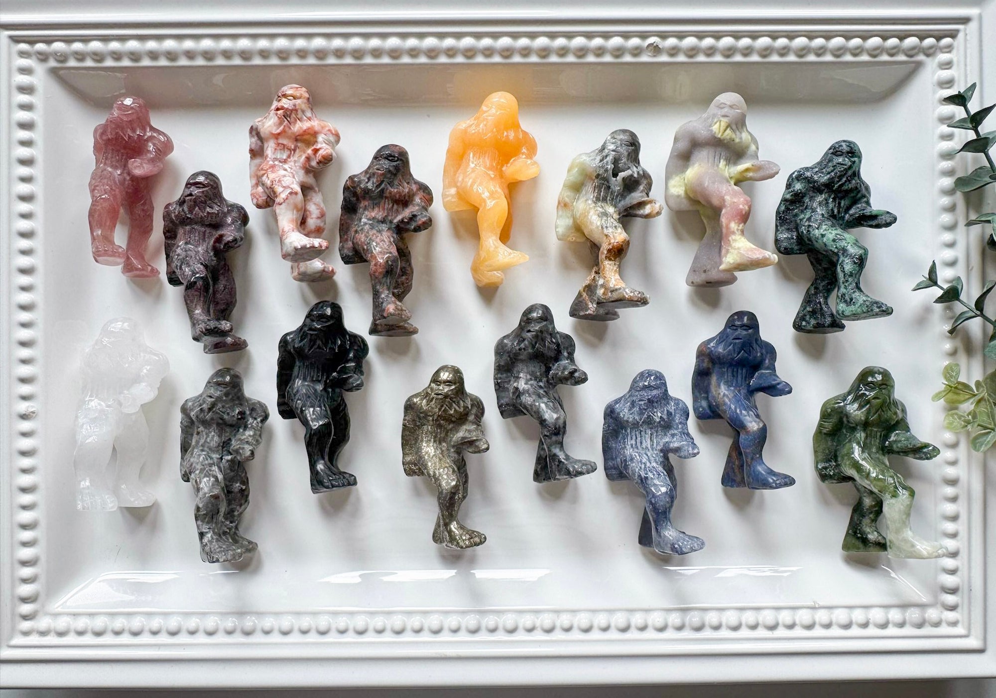 Sasquatch Crystal Carving || 3.25"
