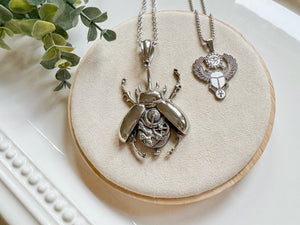 Scarab Necklace || Stainless Steel