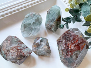 Seafoam Garden Quartz Free Form