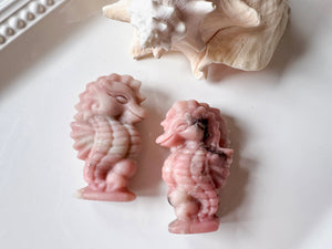 Seahorse Crystal Carving