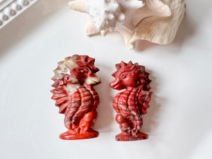 Seahorse Crystal Carving