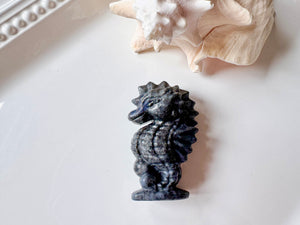 Seahorse Crystal Carving