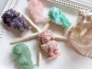 Seahorse Crystal Carving