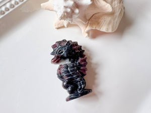 Seahorse Crystal Carving