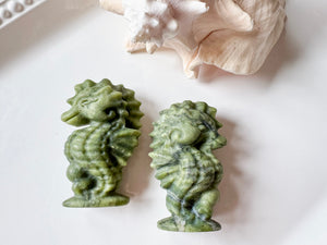 Seahorse Crystal Carving