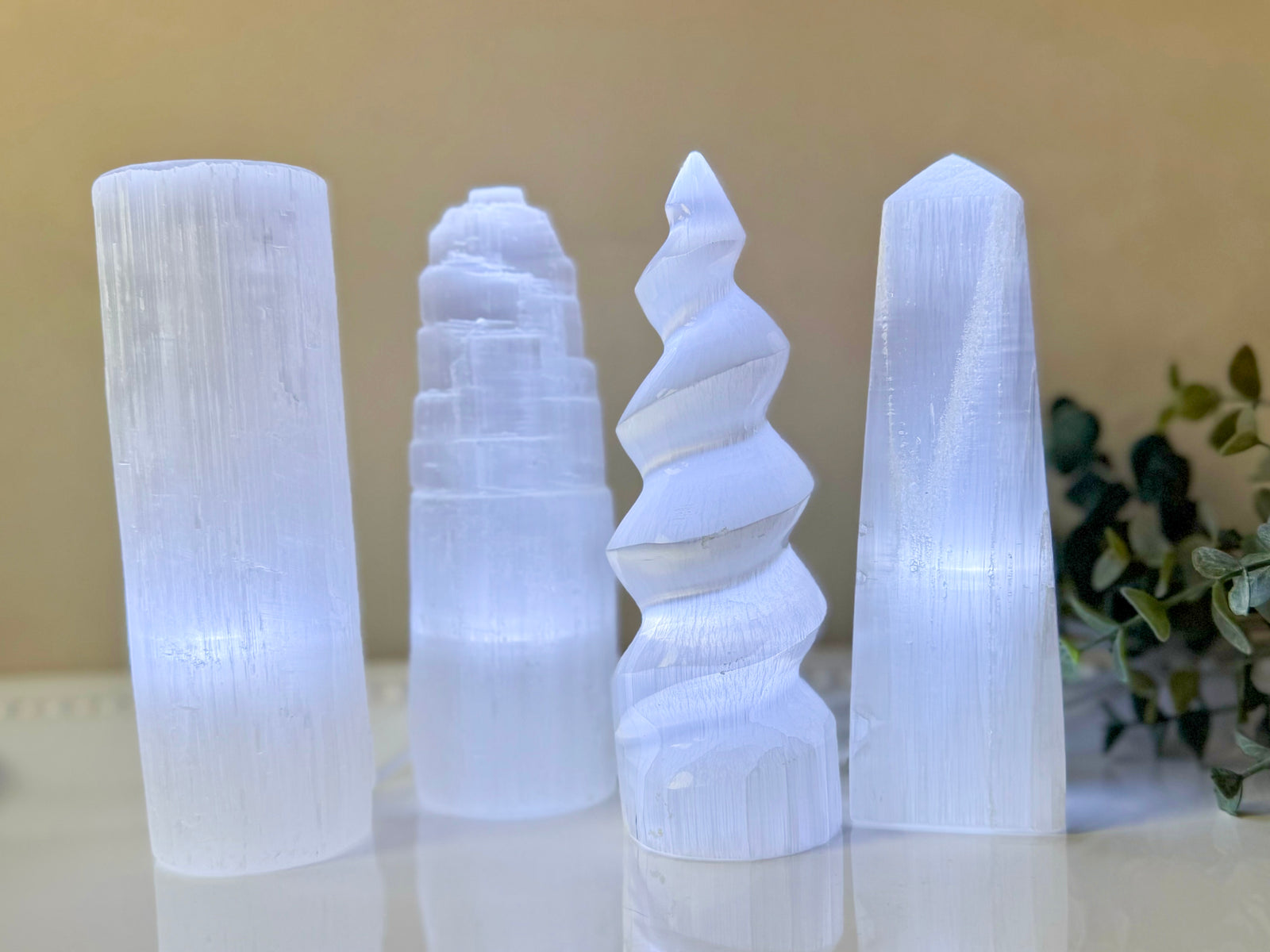 Selenite LED USB Lamp