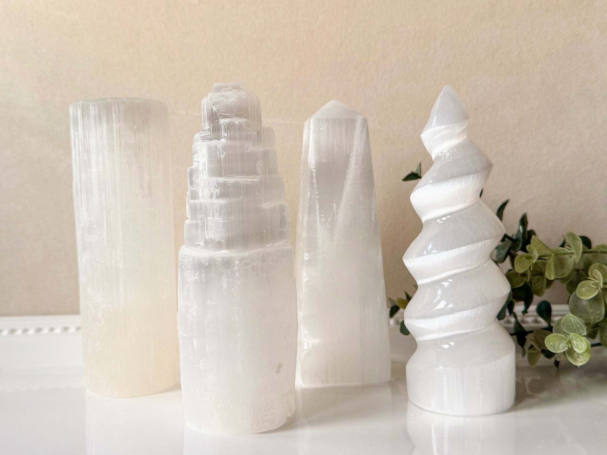 Selenite LED USB Lamp