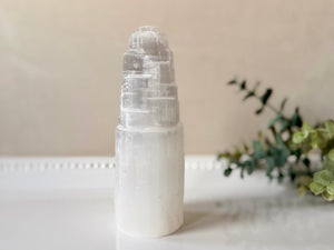 Selenite LED USB Lamp Mountain