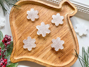 Selenite Snowflake Carving