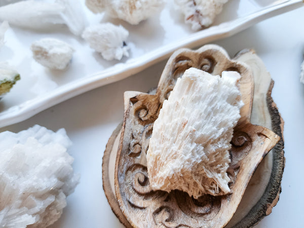 Scolecite (Crystalized) - Angelic Roots