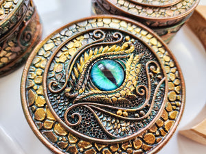 Dragon's Eye Round Keepsake Box