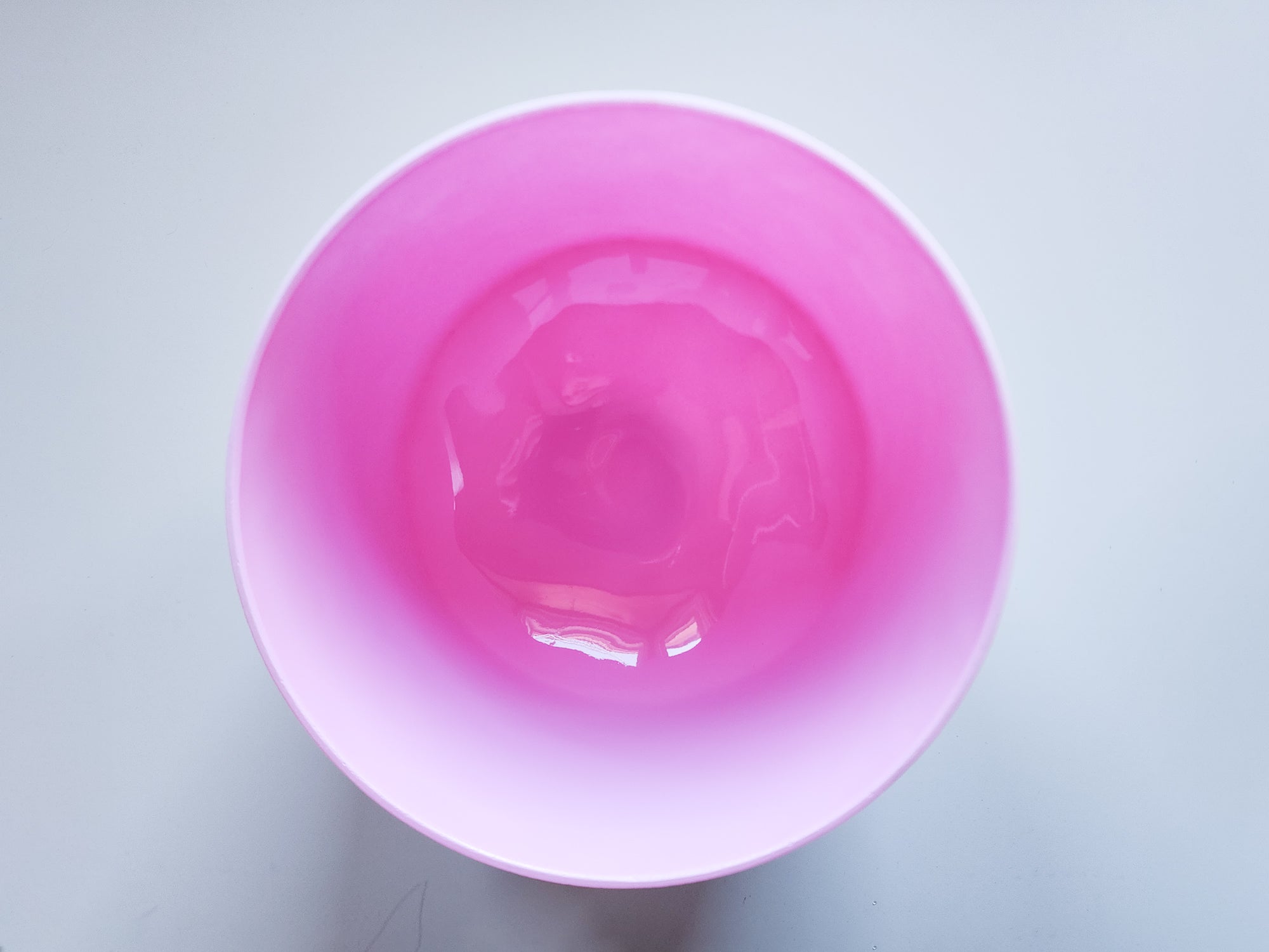 8" Pink 432hz Crystal Singing Bowl