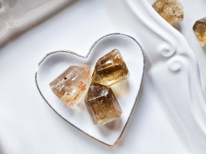 Natural Citrine Points || Brazil