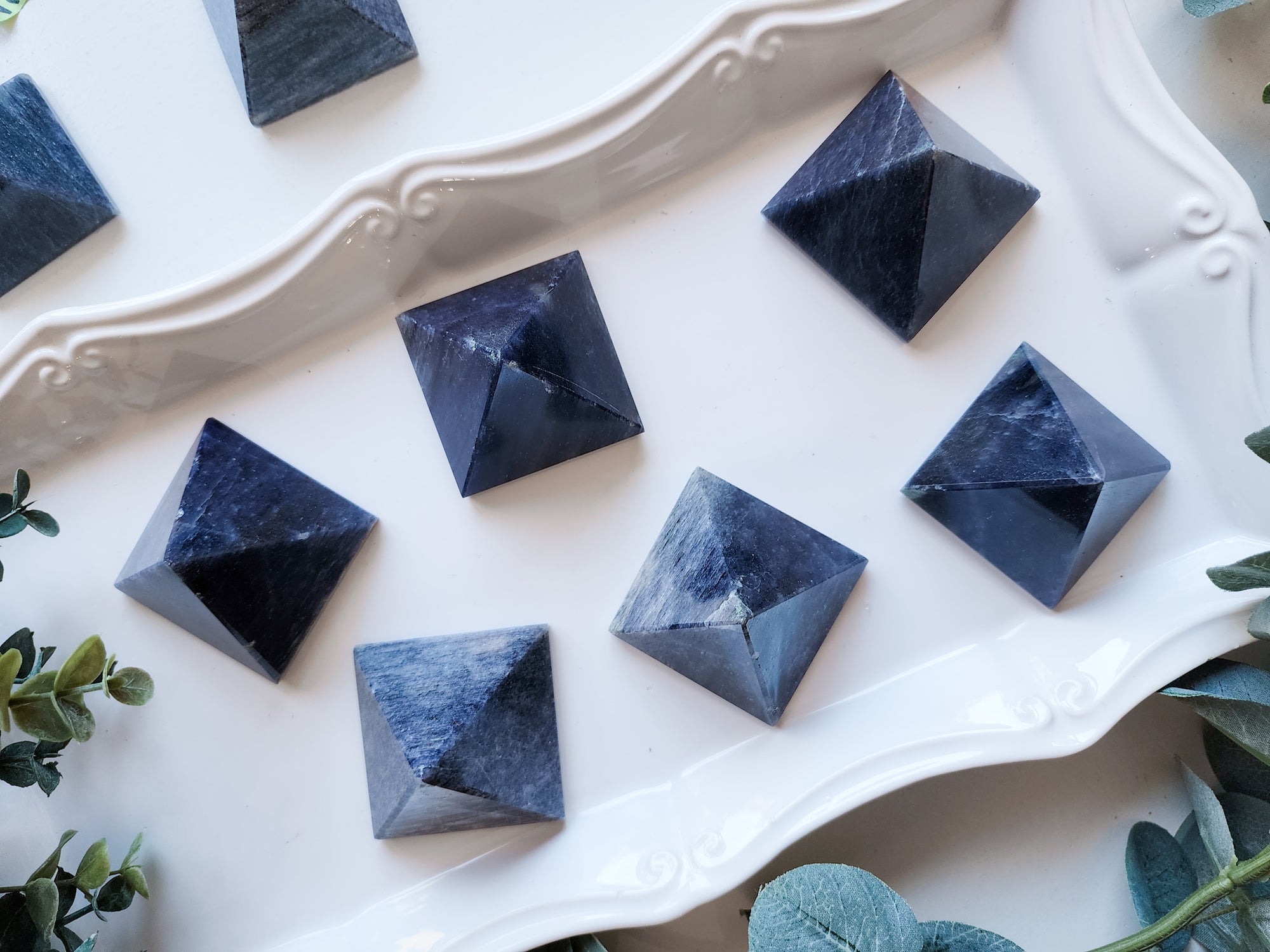 Blue Aventurine Pyramid || 2"