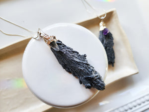 Black Kyanite Pendant