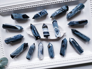 Black Sardonyx Points