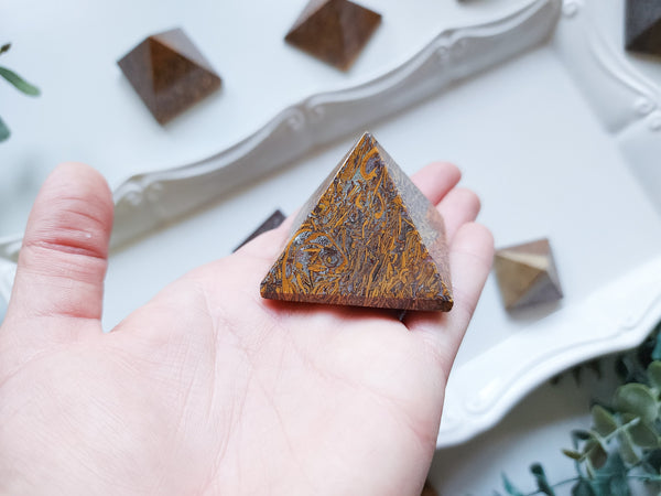 Calligraphy Stone Pyramid - Angelic Roots