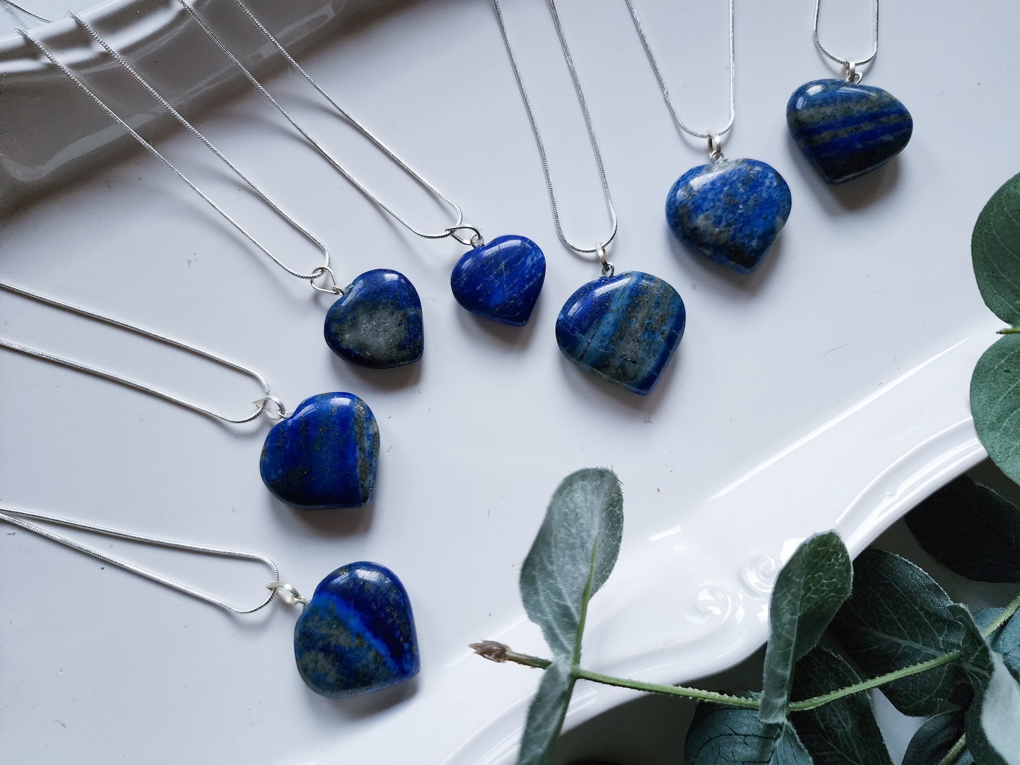 Lapis Lazuli Heart Necklace