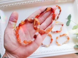 Carnelian Nugget Bracelet