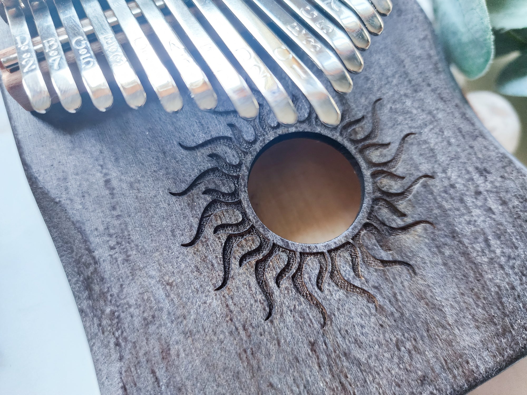 Kalimba 17 Key Wood Finger Piano