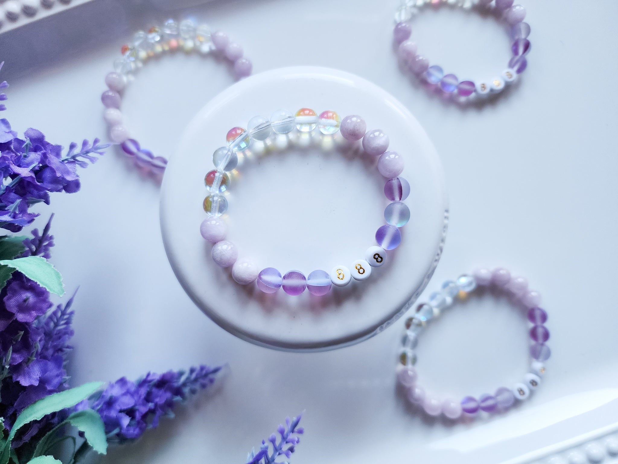 Angel Number 888 Bracelet || Reiki Infused - Angelic Roots