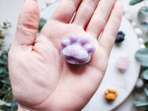 Mini Paw Print Carving