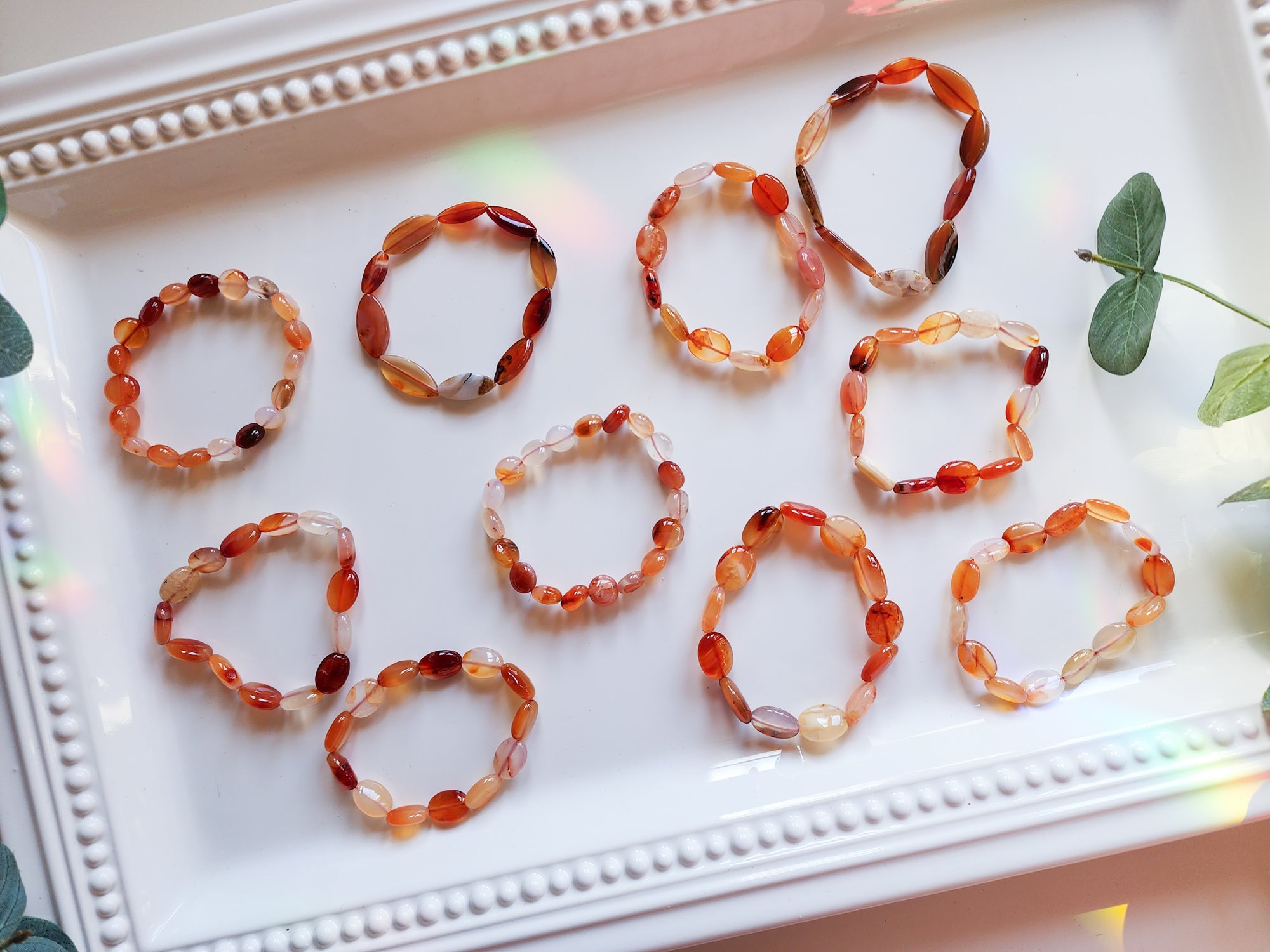 Carnelian Nugget Bracelet