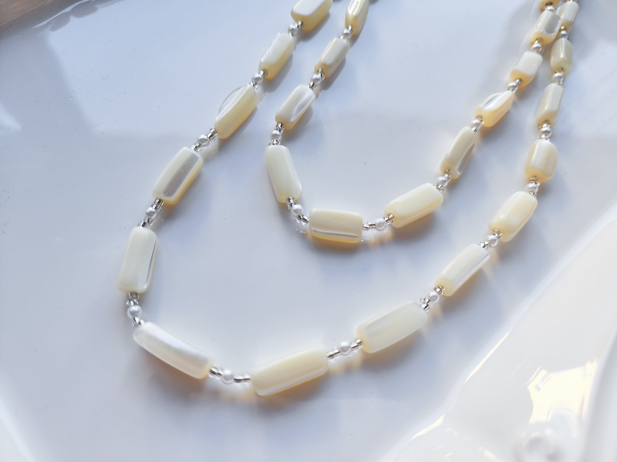 Vintage Mother of Pearl Necklace