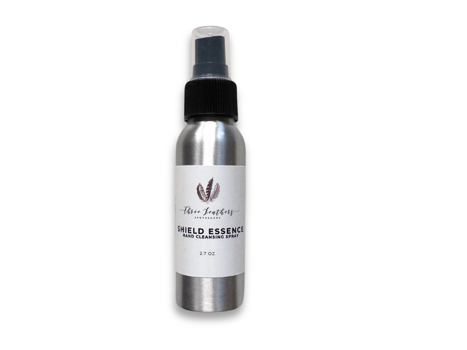 Shield Essence Hand Cleansing 2.7oz Spray|| Three Feathers Apothecary