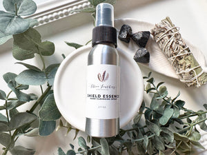 Shield Essence Hand Cleansing 2.7oz Spray|| Three Feathers Apothecary