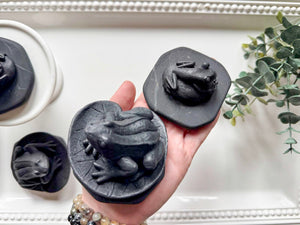 Shungite Frog
