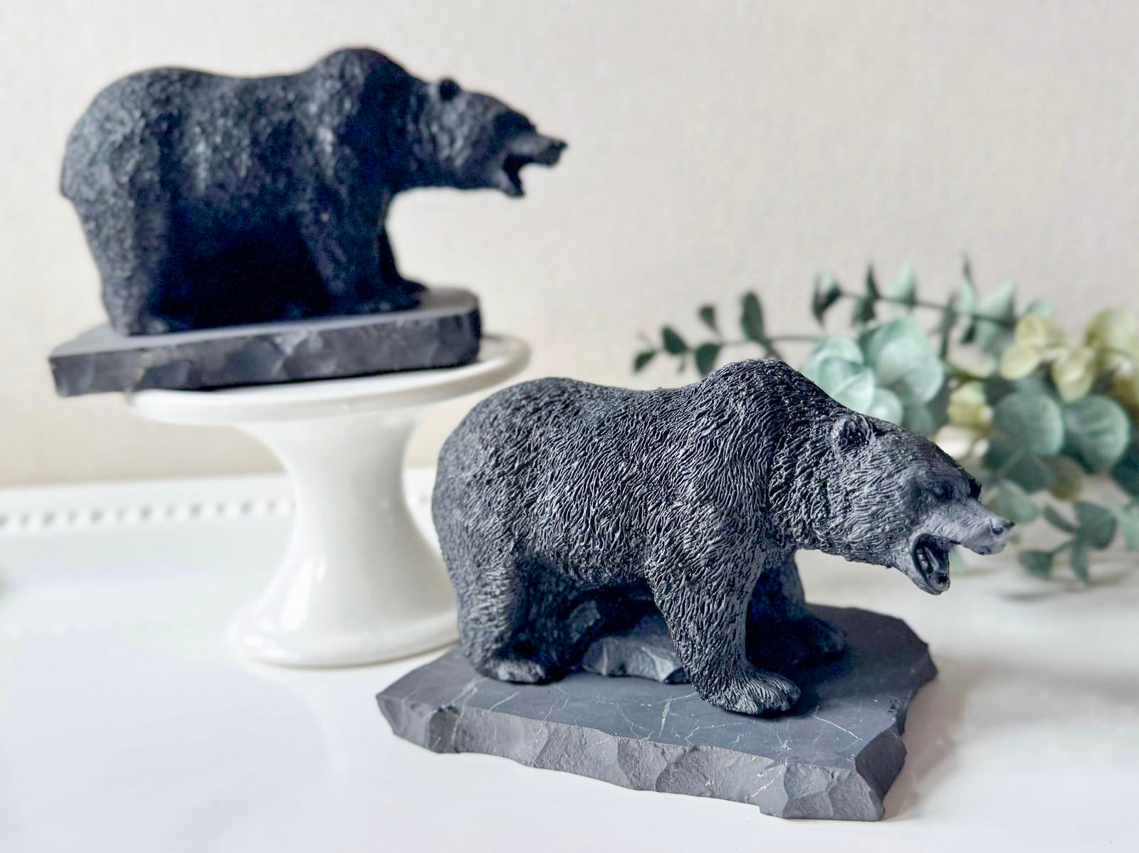 Shungite Grizzly Bear