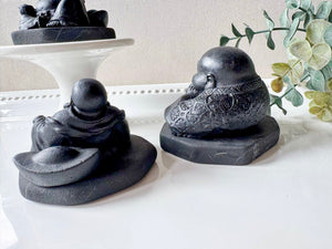 Shungite Hotei Happy Buddha
