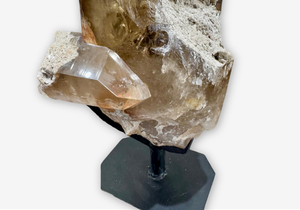 Smoky Quartz Free Form on Stand