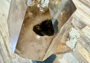 Smoky Quartz Free Form on Stand