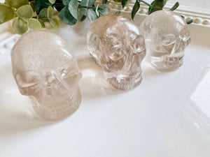 Smoky Quartz Skull || Brazil