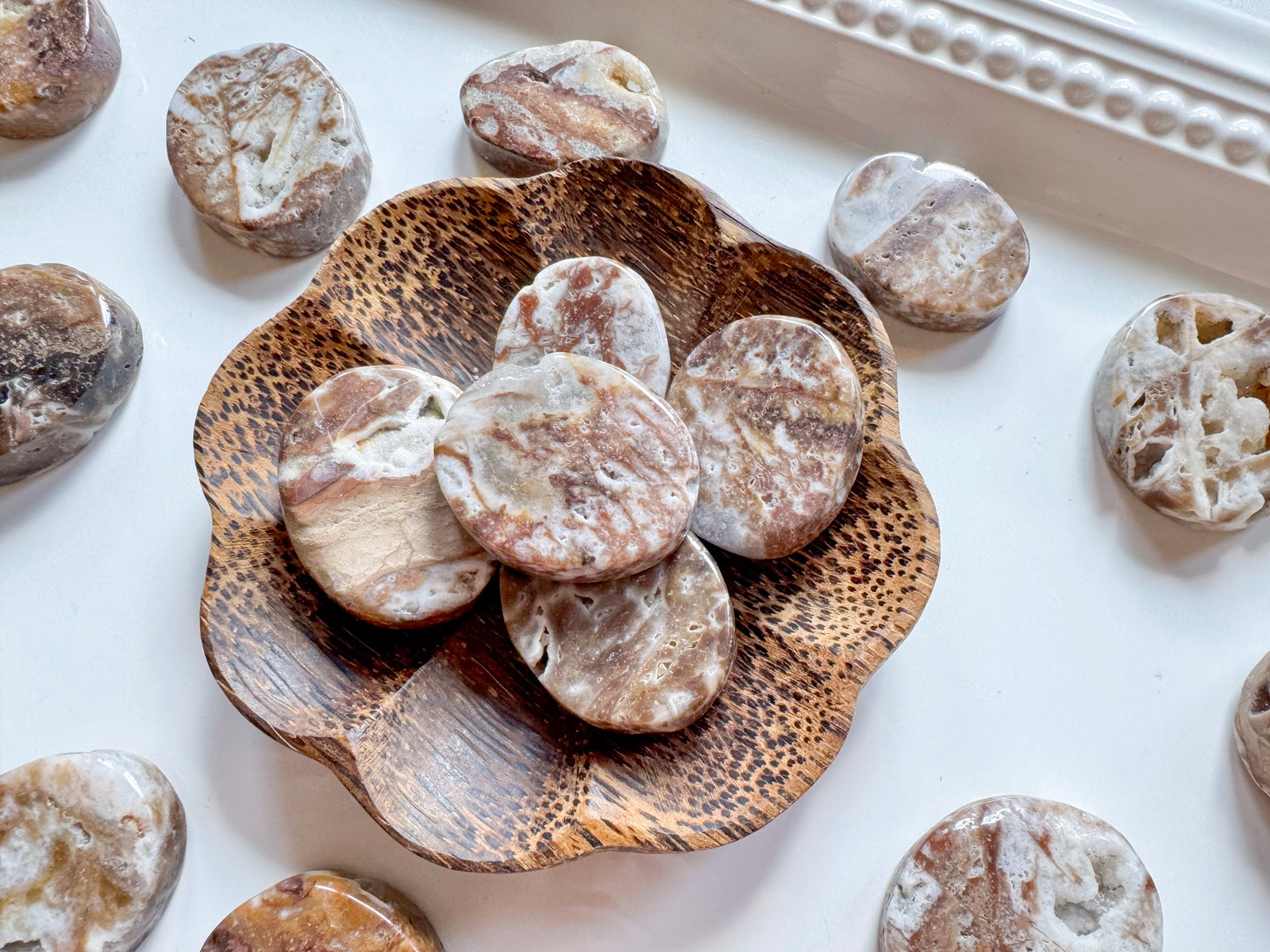 Sphalerite Flat Palm Stone
