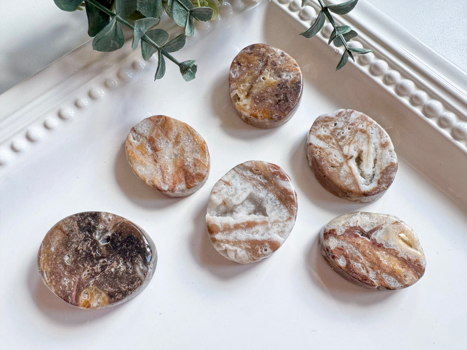 Sphalerite Flat Palm Stone
