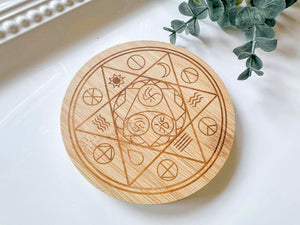 Spiritual Bamboo Coaster