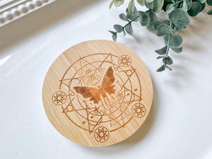 Spiritual Bamboo Coaster