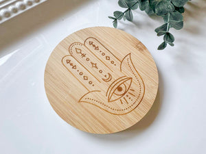 Spiritual Bamboo Coaster